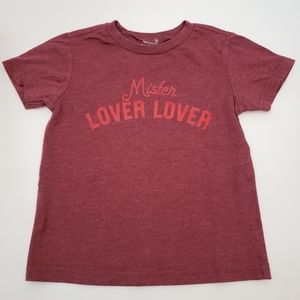 5/$15 3T Wild Is Calling Maroon Mister Lover Lover Shirt